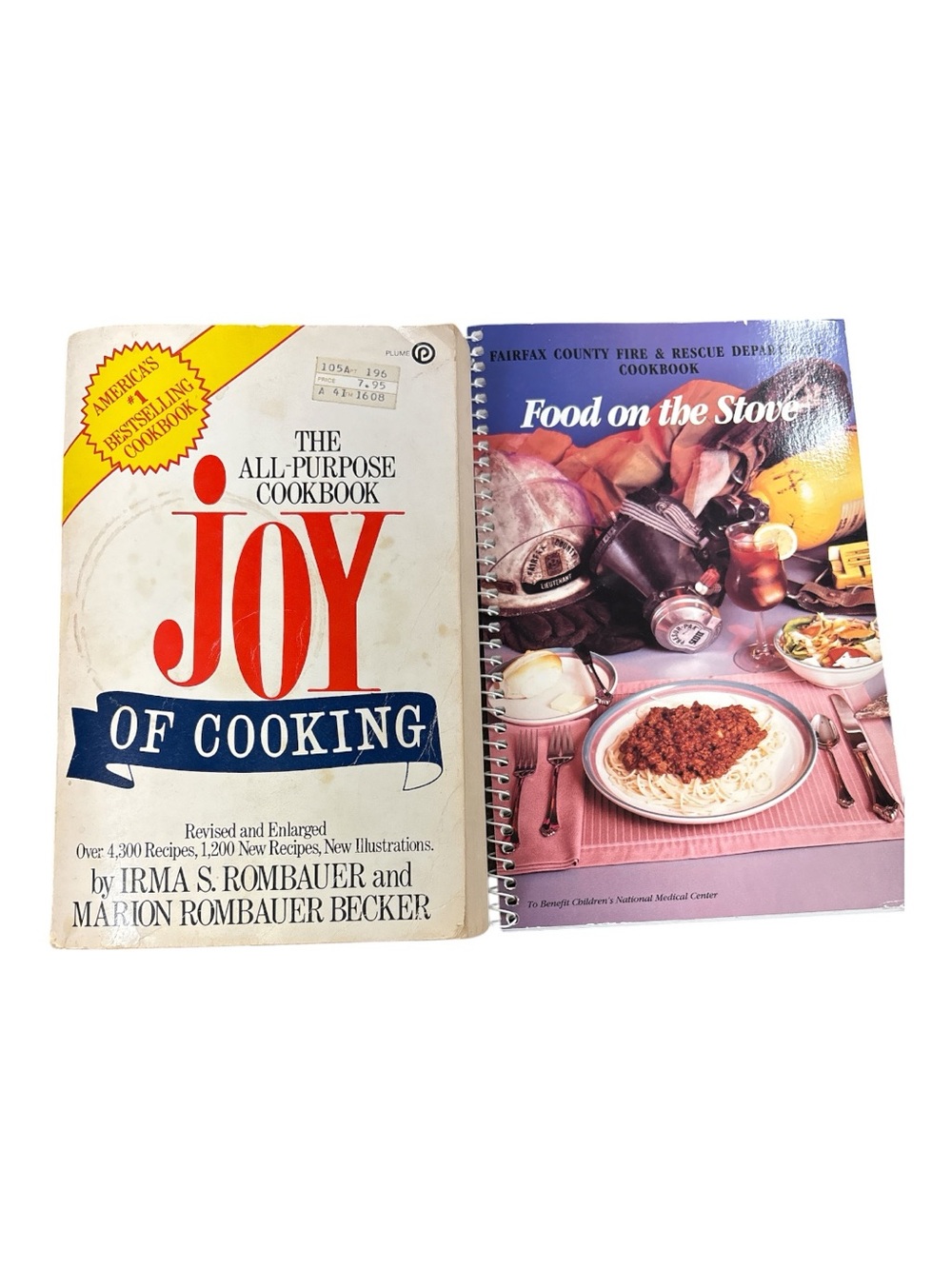Vintage Cookbook Bundle! Joy of Cooking & Food on the Stove
